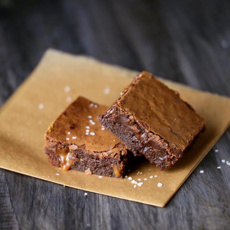 Sea Salt Caramel Brownie